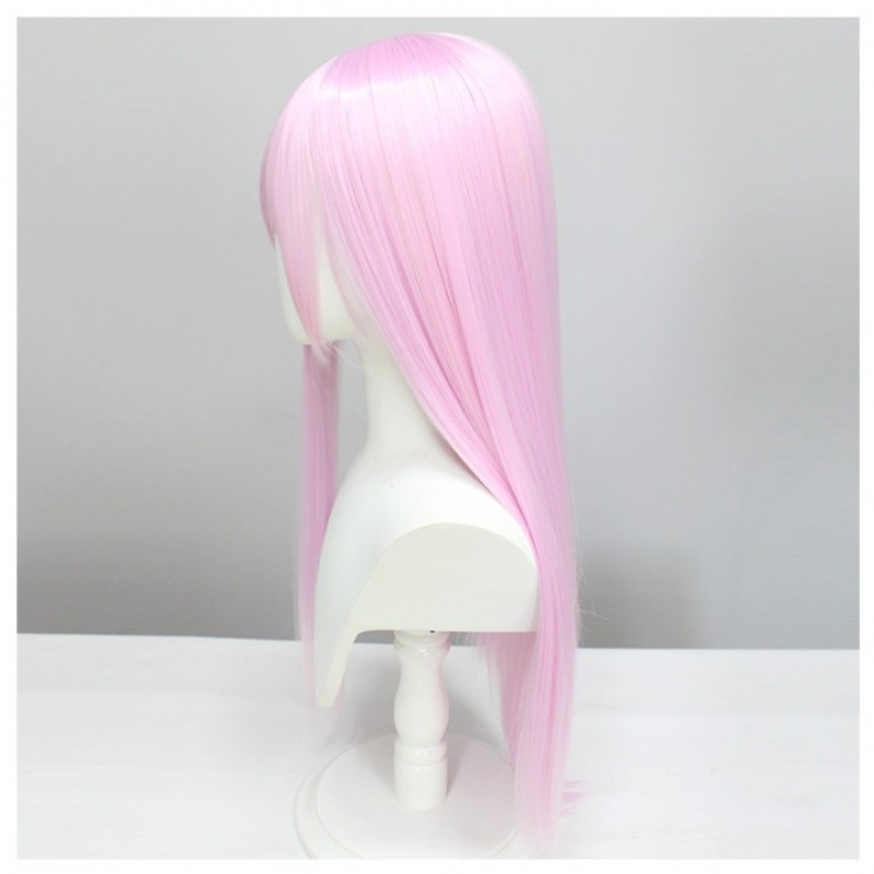 Engage Kiss Kisara Lavender Long Straight Hair Cosplay Wig 70cm