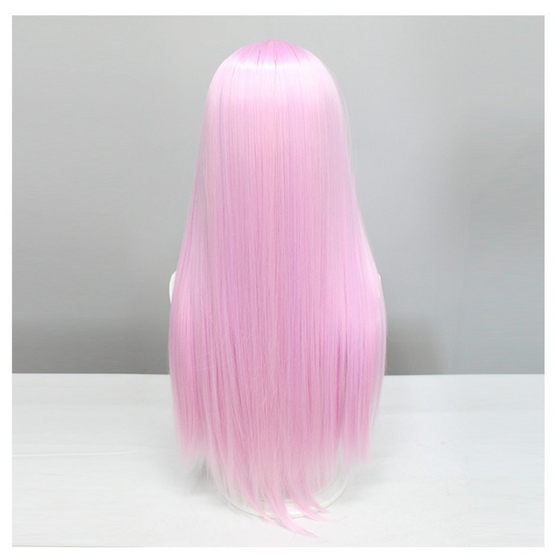 Engage Kiss Kisara Lavender Long Straight Hair Cosplay Wig 70cm