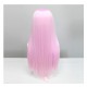 Engage Kiss Kisara Lavender Long Straight Hair Cosplay Wig 70cm