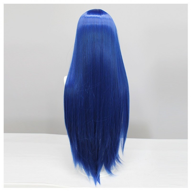 Engage Kiss Ayano Yuzuhira Blue Long Hair COS Wig 90cm