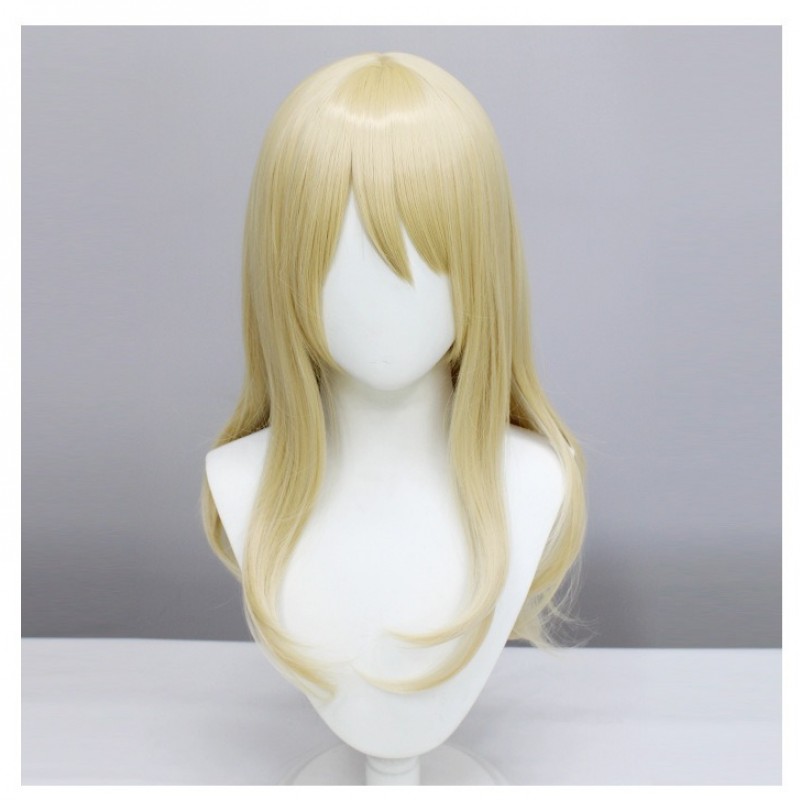 Engage Kiss Sharon Hellsing Blonde Long Straight Cosplay Wig 