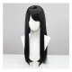 Ricoris Elegance 80cm Black Long Hair Cosplay Wig