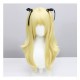 Genshin Impact |Fischl Ozthe Traveler Cosplay Wig Twin Tails of the Condemnation Princess with Nightmare of the Absolute Dream 70cm