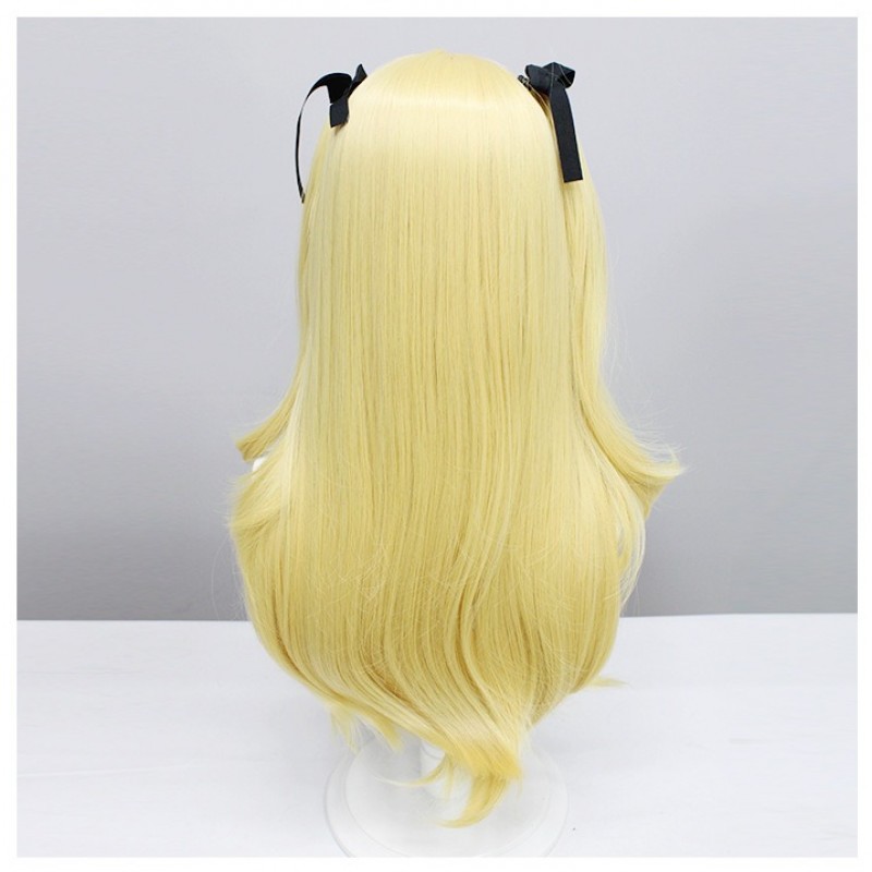 Genshin Impact |Fischl Ozthe Traveler Cosplay Wig Twin Tails of the Condemnation Princess with Nightmare of the Absolute Dream 70cm