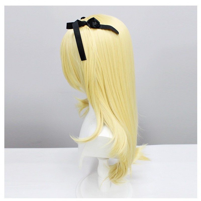 Genshin Impact |Fischl Ozthe Traveler Cosplay Wig Twin Tails of the Condemnation Princess with Nightmare of the Absolute Dream 70cm