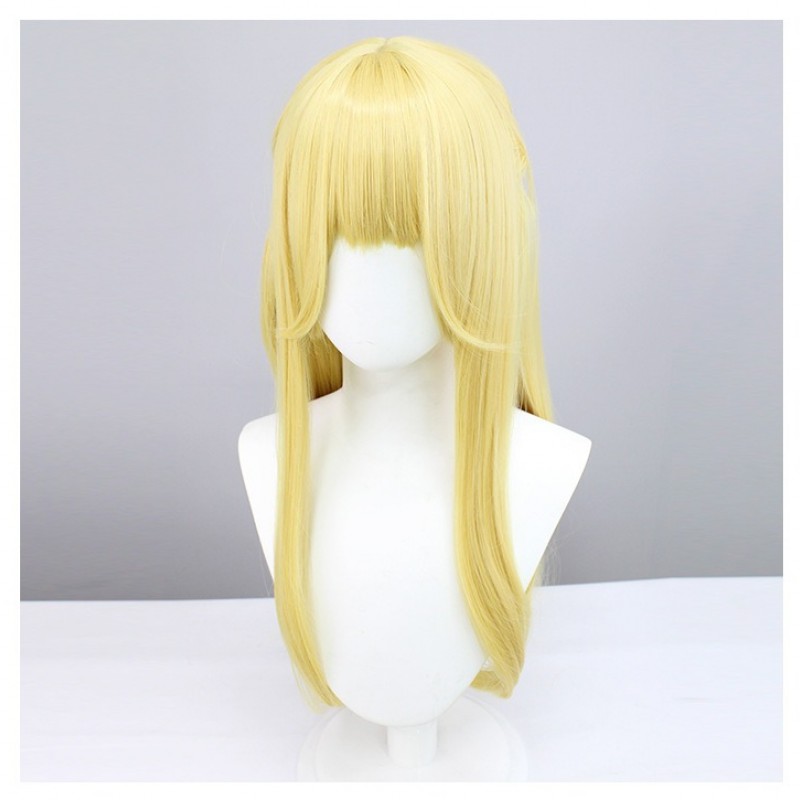 Genshin Impact |Fischl Ozthe Traveler Cosplay Wig Twin Tails of the Condemnation Princess with Nightmare of the Absolute Dream 70cm