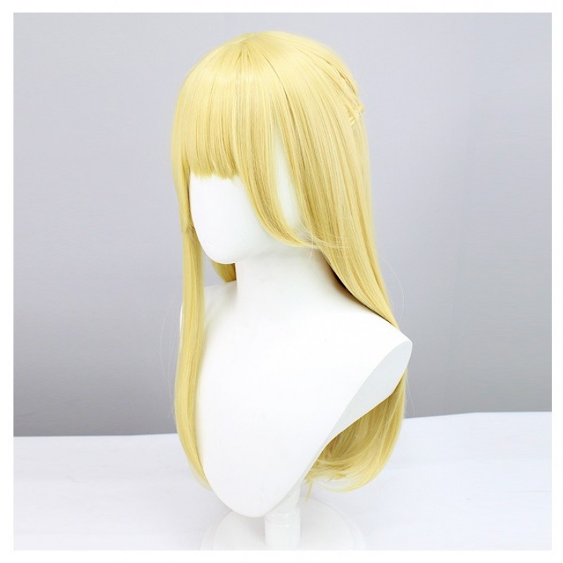 Genshin Impact |Fischl Ozthe Traveler Cosplay Wig Twin Tails of the Condemnation Princess with Nightmare of the Absolute Dream 70cm