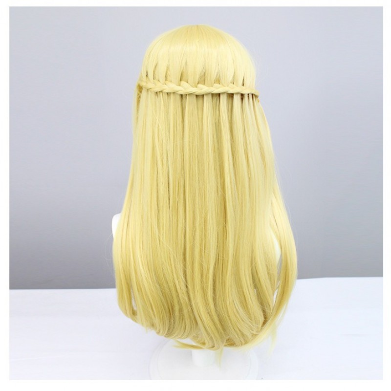 Genshin Impact |Fischl Ozthe Traveler Cosplay Wig Twin Tails of the Condemnation Princess with Nightmare of the Absolute Dream 70cm