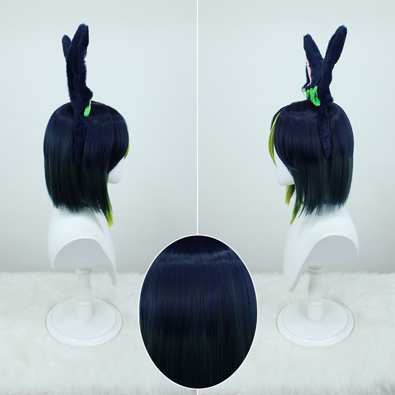 Genshin Impact  | Sumeru Tighnari Cosplay Wig with Ears 30cm