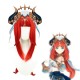 Genshin Impact | Sumeru Nilou Cosplay Wig Red Hair 80cm