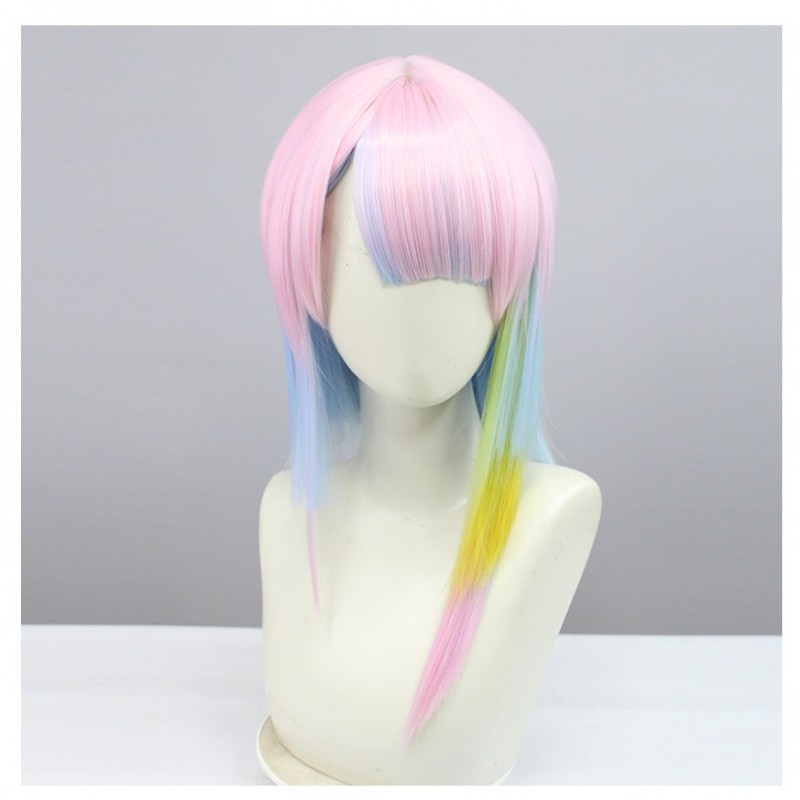 Cyberpunk Edgerunners | Lucy Cosplay Wig Runner Protagonist Gradient Short Hair 40cm