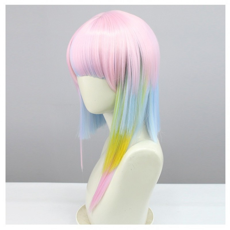 Cyberpunk Edgerunners | Lucy Cosplay Wig Runner Protagonist Gradient Short Hair 40cm