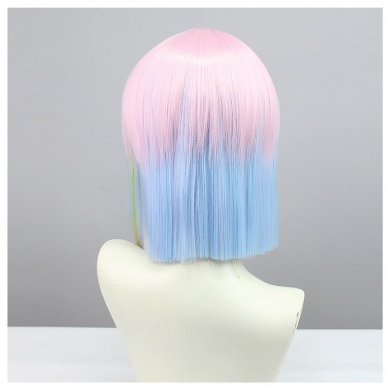 Cyberpunk Edgerunners | Lucy Cosplay Wig Runner Protagonist Gradient Short Hair 40cm