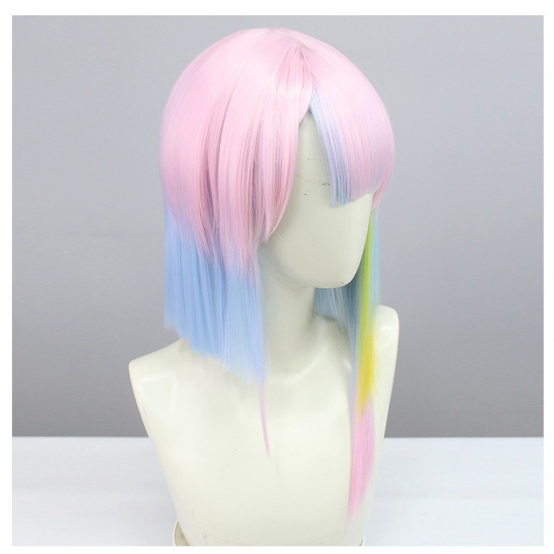 Cyberpunk Edgerunners | Lucy Cosplay Wig Runner Protagonist Gradient Short Hair 40cm