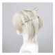 Genshin Impact | Albedo Cosplay Wig  Linen Color White Mud Child 35cm