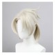 Genshin Impact | Albedo Cosplay Wig  Linen Color White Mud Child 35cm