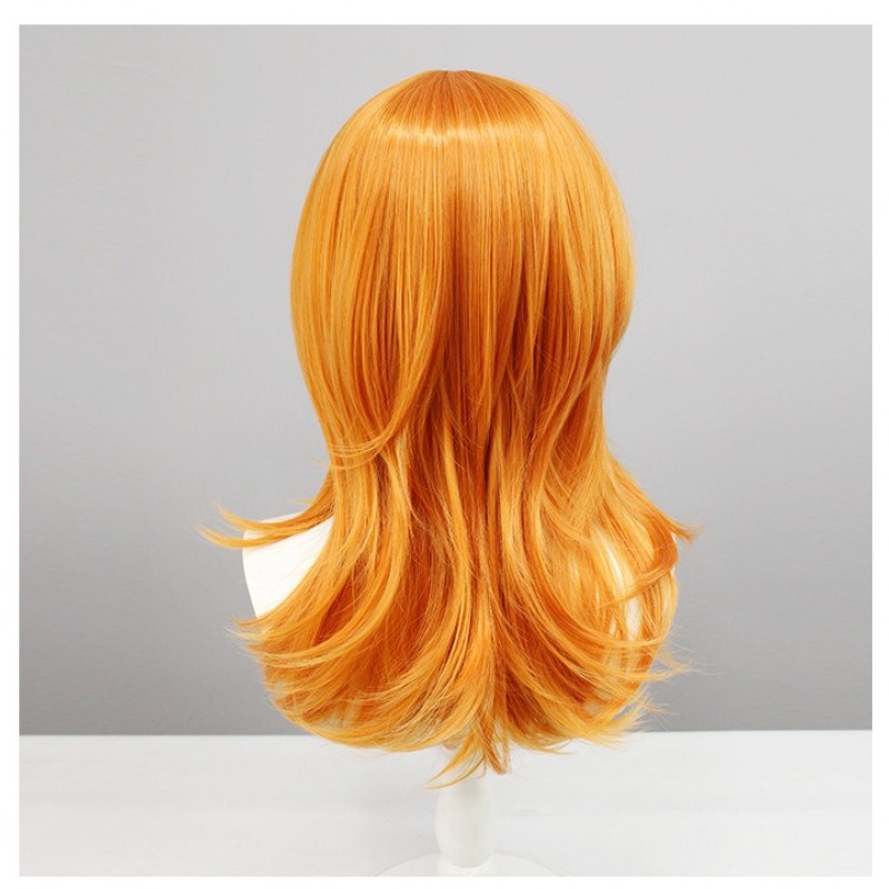 Chainsaw Man Cosplay Wig - Angel Devil and Chainsaw Man ORANGE Short Hair 50cm