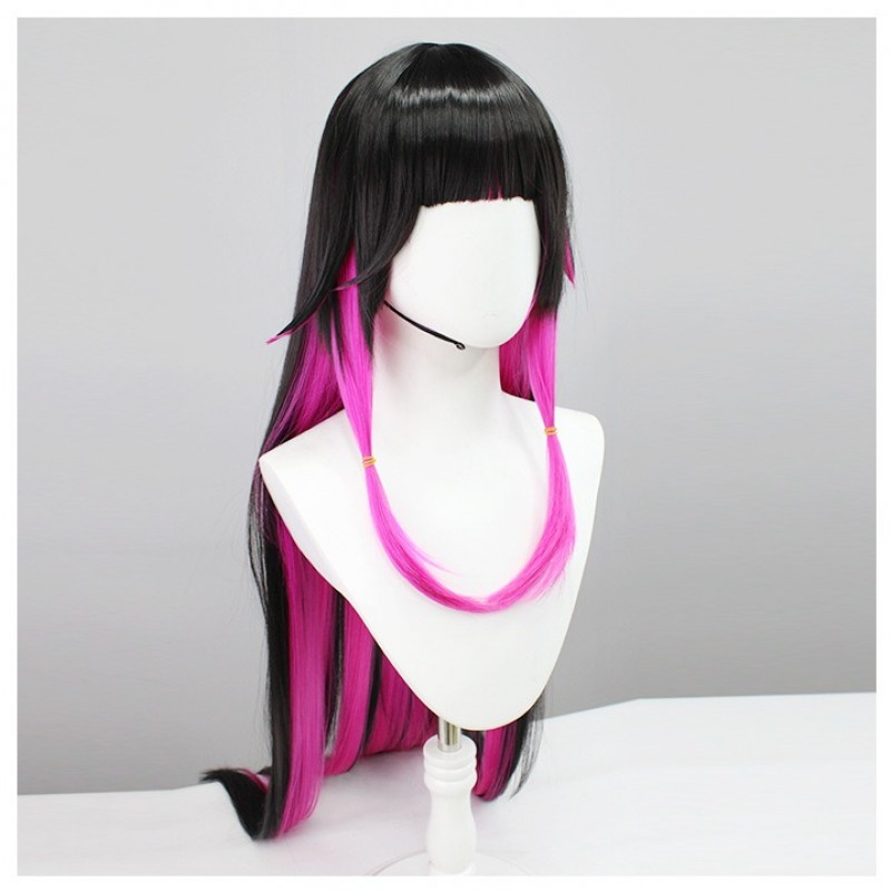 Genshin Impact | Harbinger Columbina Cosplay Wig - Pink and Black Gradient Long Hair 110cm