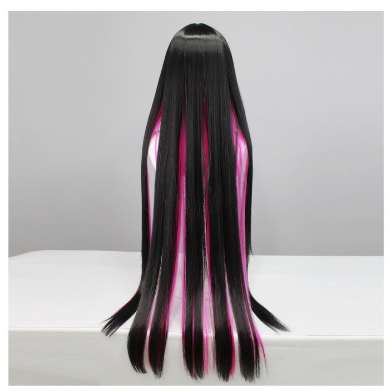 Genshin Impact | Harbinger Columbina Cosplay Wig - Pink and Black Gradient Long Hair 110cm