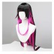 Genshin Impact | Harbinger Columbina Cosplay Wig - Pink and Black Gradient Long Hair 110cm