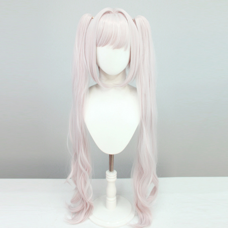 Victory Goddess Alice Nicky Pink Long Hair Cosplay Wig  95cm