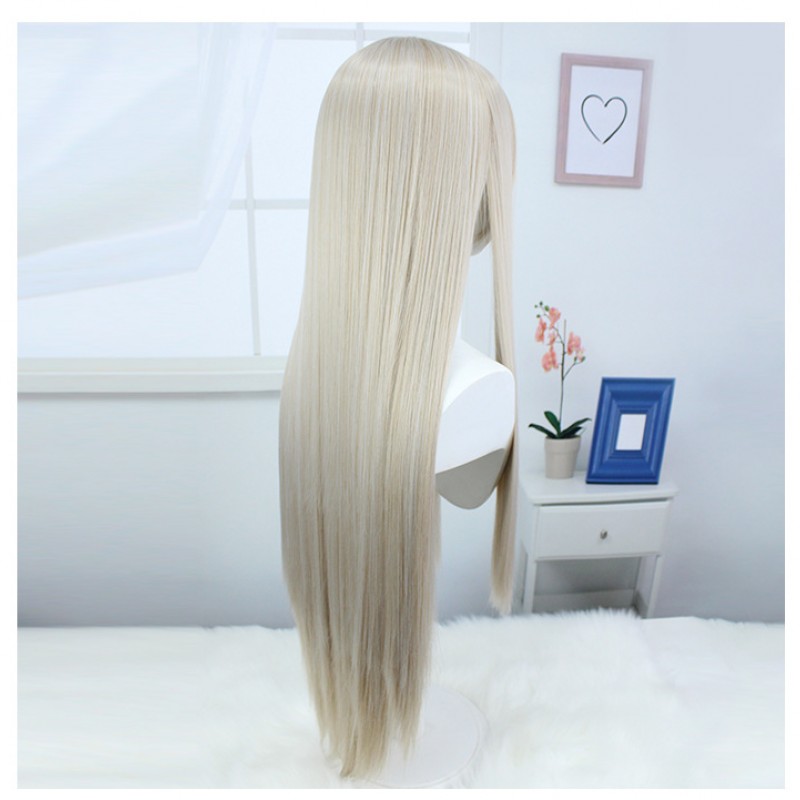 Victory Goddess |Nicky Serpent Cosplay Gold Long Wig 90cm