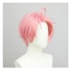 New World Carnival |Est Cosplay Wig Warm Pink Boyish Style Cosplay Wig 30cm