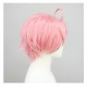 New World Carnival |Est Cosplay Wig Warm Pink Boyish Style Cosplay Wig 30cm