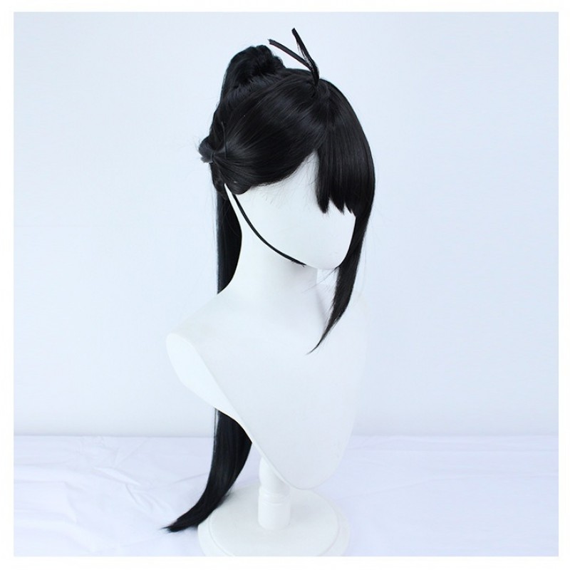 Suzume no Tojimari Cosplay Wig Iwato Suzume and Munakata Souta Black Long Straight Hair