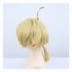 Genshin Impact Mikey Cosplay Wig  Mondstadt Skirmish Squad Cartographer with Adorable Youthful Style 30cm