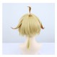 Genshin Impact Mikey Cosplay Wig  Mondstadt Skirmish Squad Cartographer with Adorable Youthful Style 30cm