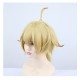 Genshin Impact Mikey Cosplay Wig  Mondstadt Skirmish Squad Cartographer with Adorable Youthful Style 30cm