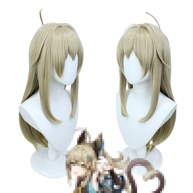 Genshin Impact | Kirara Blonde Medium Length Straight Hair Cosplay Wig 70cm