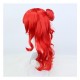 Stellar Railways |Himeko Red Curly Hair with Tiger Mouth Wig Cap 70cm