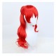 Stellar Railways |Himeko Red Curly Hair with Tiger Mouth Wig Cap 70cm