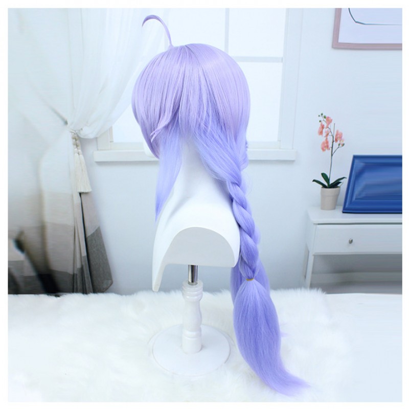 Stellar Railways |Bai Lu Purple Double Ponytails Long Hair 85cm 