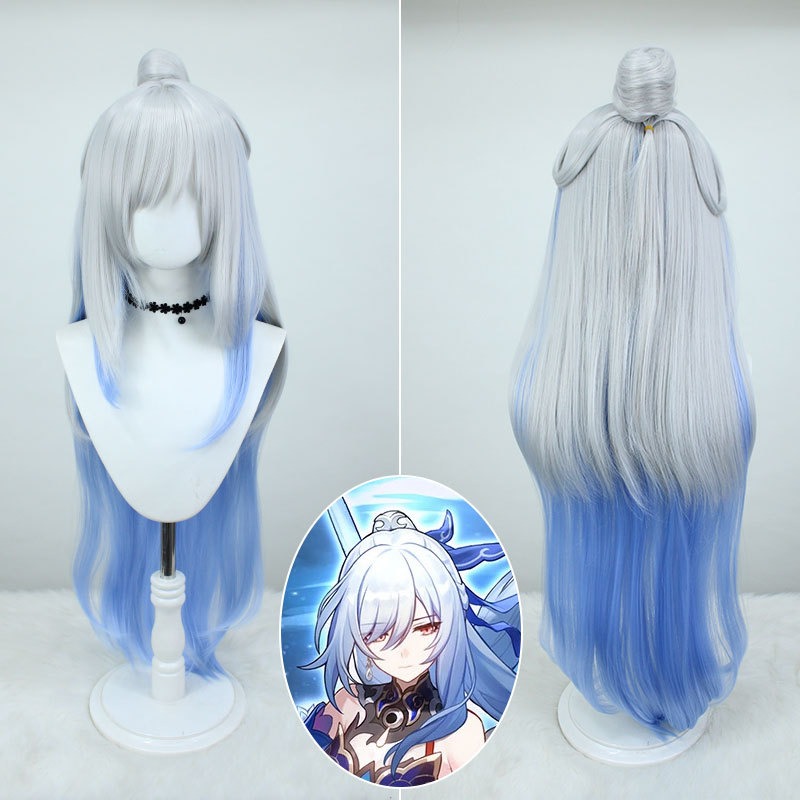 Stellar Railways |Mirror Flow Silver Chameleon Straight Long Hair 95cm