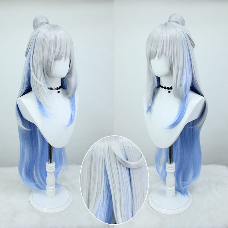 Stellar Railways |Mirror Flow Silver Chameleon Straight Long Hair 95cm