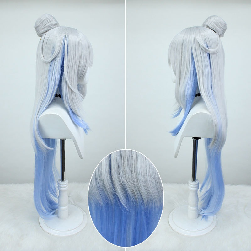 Stellar Railways |Mirror Flow Silver Chameleon Straight Long Hair 95cm