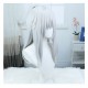 Stellar Railways | Jing Yuan Silver White Medium Length Hair 50cm