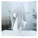 Stellar Railways | Jing Yuan Silver White Medium Length Hair 50cm