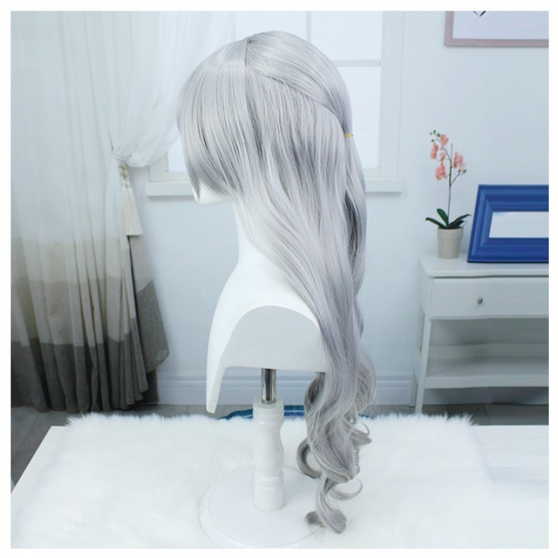 Stellar Railways |Bronya Silver Straight Long Hair 90cm