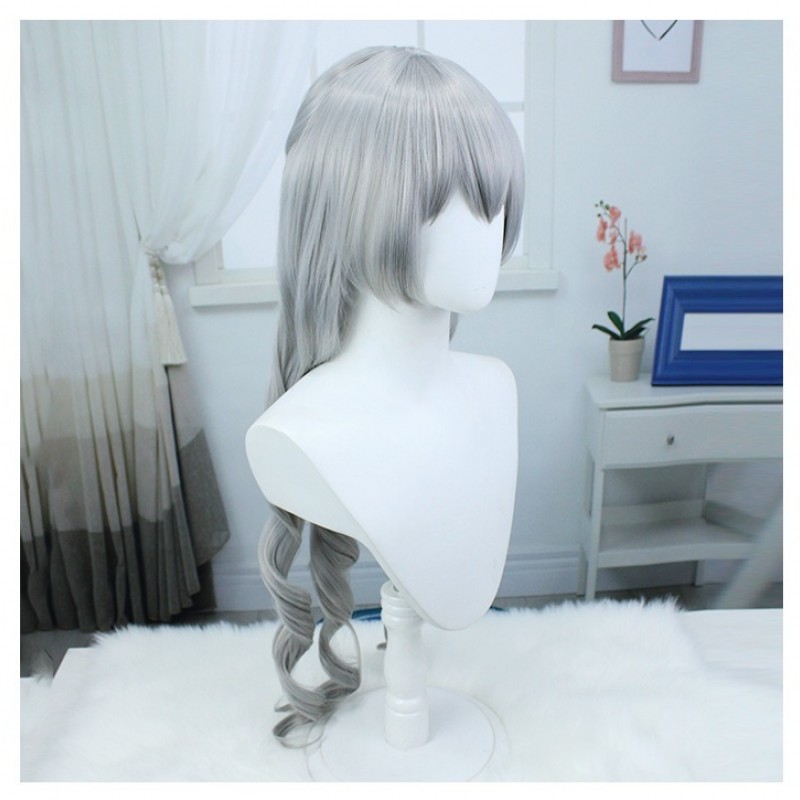 Stellar Railways |Bronya Silver Straight Long Hair 90cm