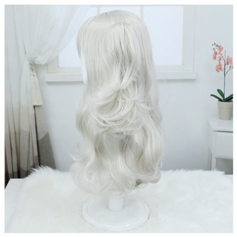 Charlotte | Yuuri NaoCosplay Wig  Ash Blonde Curly Twin Tails 68cm