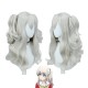 Charlotte | Yuuri NaoCosplay Wig  Ash Blonde Curly Twin Tails 68cm