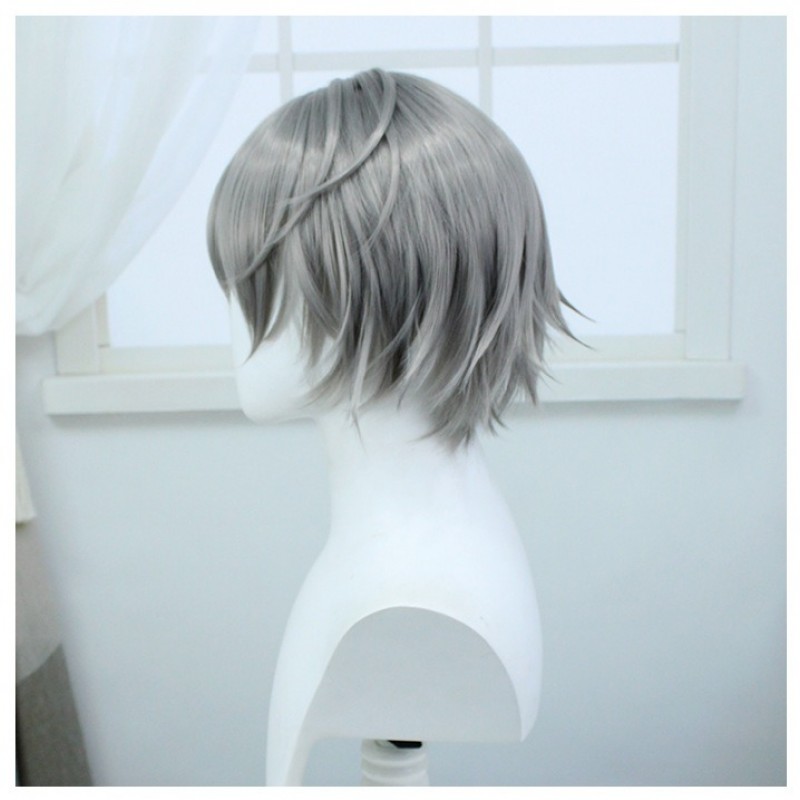 Back to the Future 1999 Character X Gray Short COS Wig 30cm