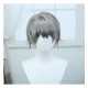 Back to the Future 1999 Character X Gray Short COS Wig 30cm