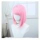 Genshin Impact | Charlotte Fontaine Reporter Cosplay Wig  Pink Short Hair 36cm