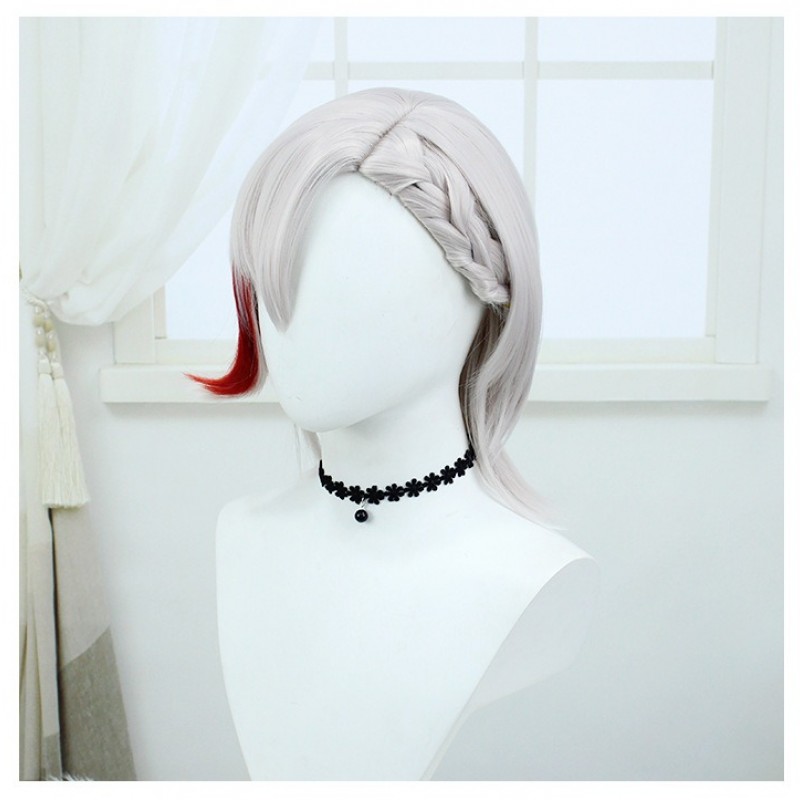 Genshin Impact | Lyney and Lynette Highlight-Dyed Short Hair Cosplay Wigs 38cm/80cm