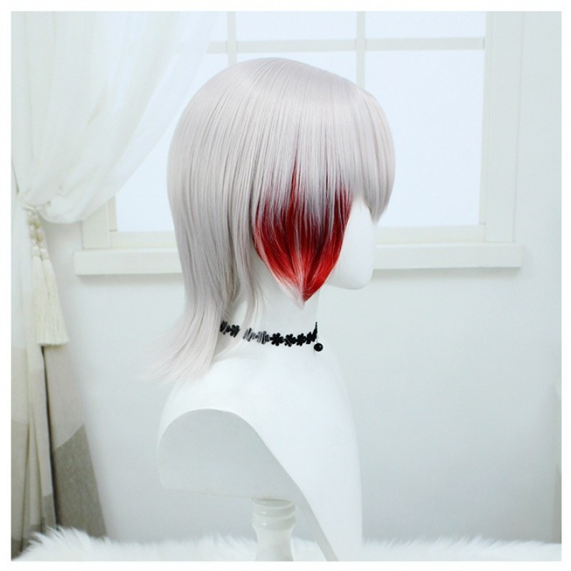 Genshin Impact | Lyney and Lynette Highlight-Dyed Short Hair Cosplay Wigs 38cm/80cm